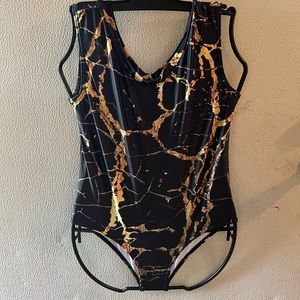 Black and gold